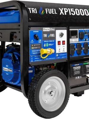 DuroMax 15,000-Watt Tri-Fuel Portable Generator XP15000HXT
