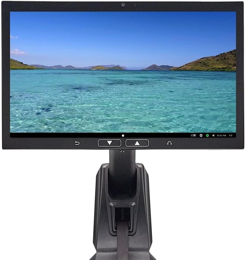 Aviron Strong Series Rower: 22″ HD Touchscreen, Dual Air & Magnetic Resistance up to 100 lbs. Game-Based Workouts, Streaming, Compact Design