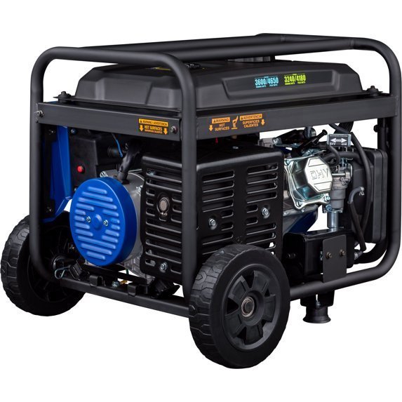 Westinghouse 4650 Peak Watt Dual Fuel Portable Generator, Remote Electric Start, RV Ready Outlet