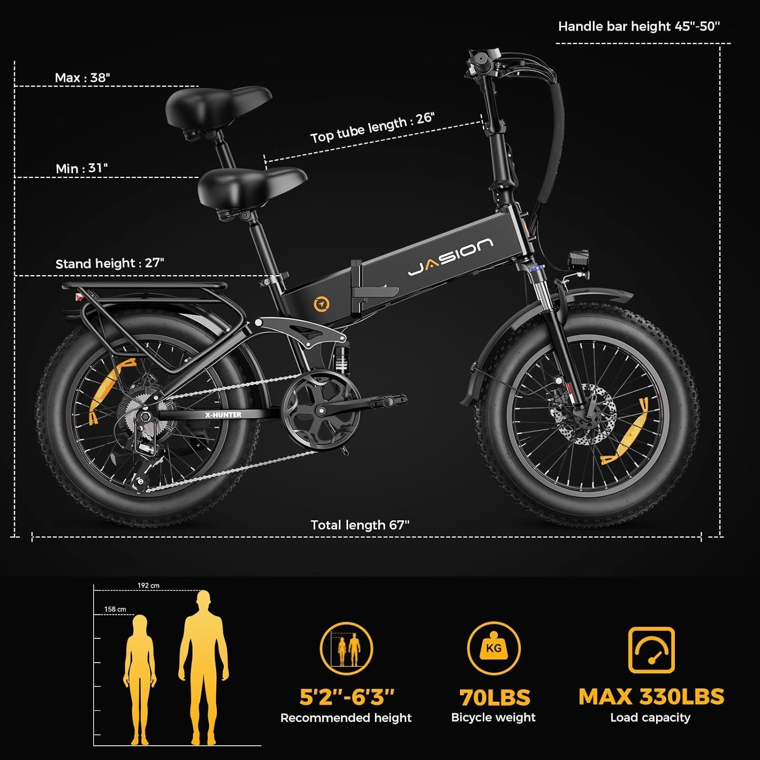 Peak Jasion X- Hunter Electric Bike