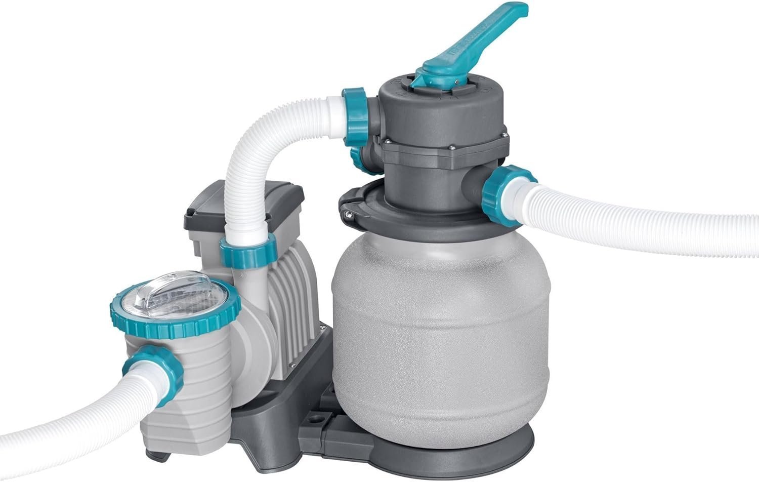 Bestway APX 365 18’x52″ Round Above Ground Swimming Pool Set with Pump & Ladder