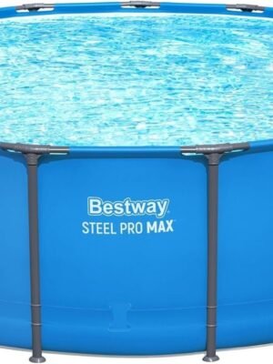 Bestway Steel Pro Max 15′ x 48″ Round Above Ground Pool Kit
