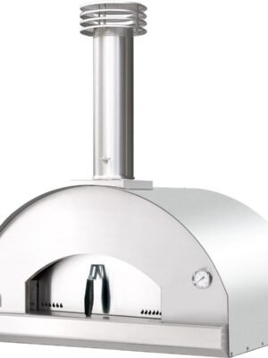 Fontana Forni Mangiafuoco Wood-Fired Pizza Oven – Stainless – FTMF-S