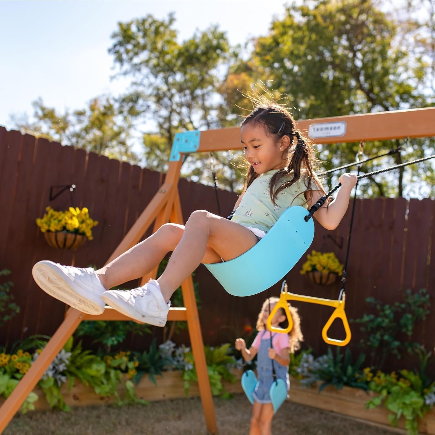 Teamson Kids Laguna Swing Set Playset