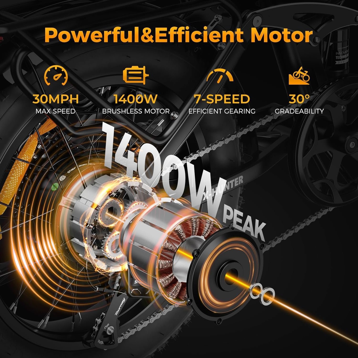 Peak Jasion X- Hunter Electric Bike