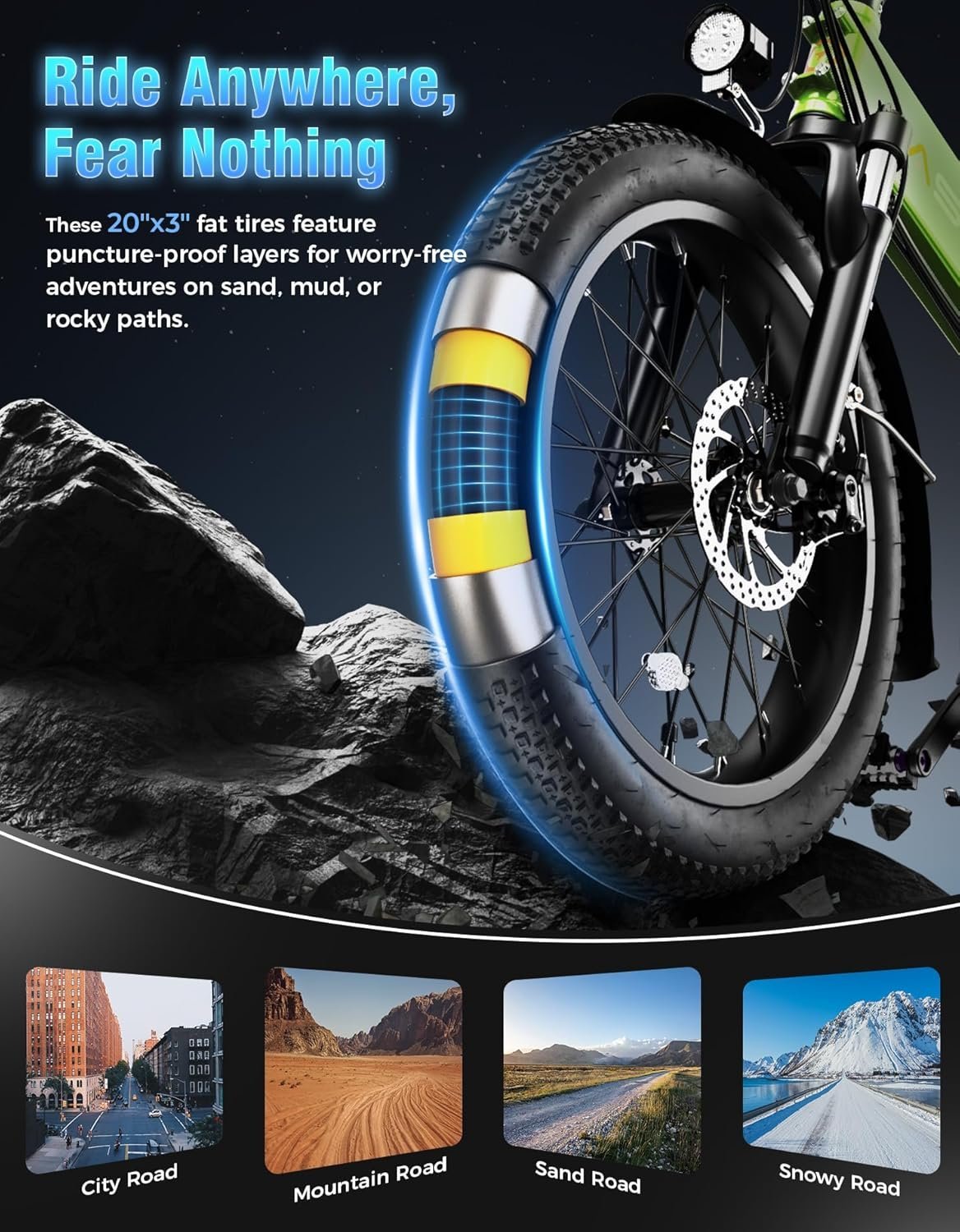 Jasion EB7 2.0 All Terrain Electric Bike