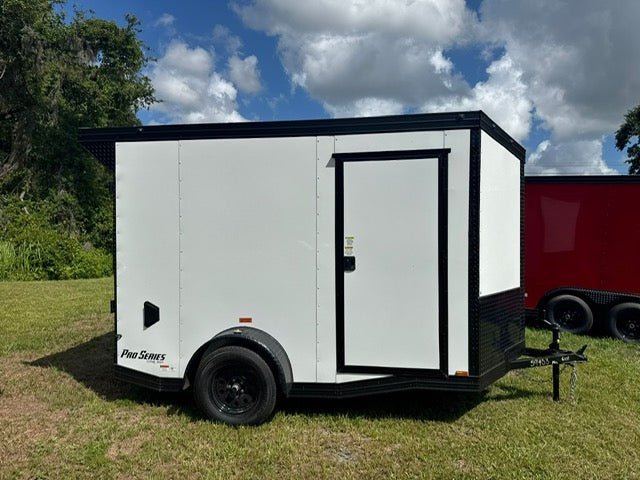 2025 7X14 ENCLOSED CARGO TRAILER RAMP DOOR 75” 9752