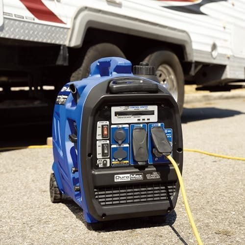 DuroMax XP2300iH 2,300-Watt Dual Fuel Portable Digital Inverter Generator – Gas & Propane, RV & Emergency Ready