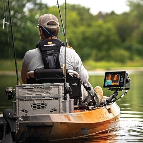 Humminbird XPLORE 9 GPS Fish Finder with Transducer, MEGA Side Imaging+ & HD Touchscreen Display
