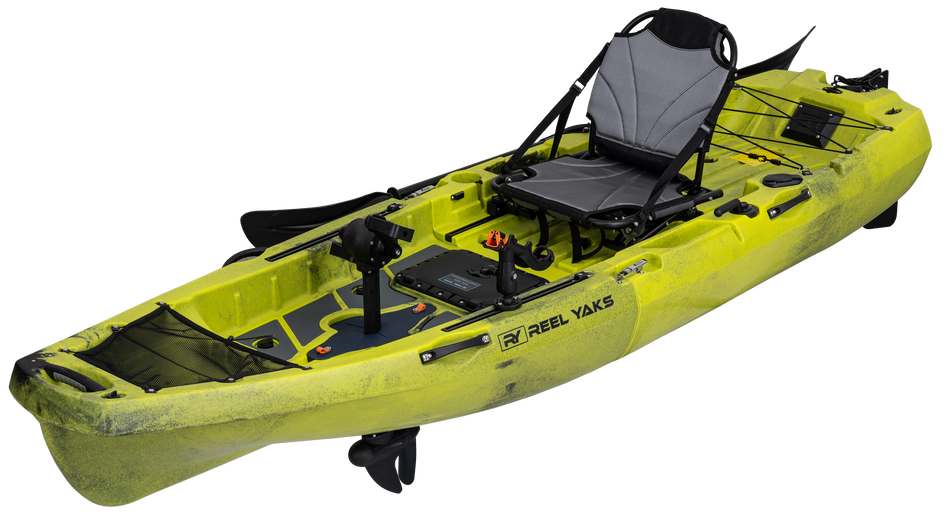 10ft Radar Modular Propeller Drive Pedal Fishing Kayak | 430lbs Capacity | 2 Piece