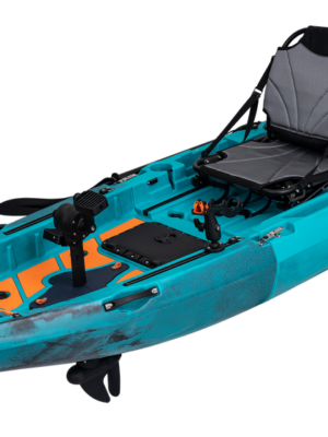 10ft Radar Modular Propeller Drive Pedal Fishing Kayak | 430lbs Capacity | 2 Piece