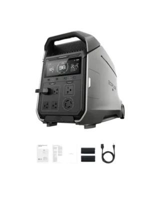 EcoFlow DELTA Pro 3 Portable Power Station | 4096Wh | 4000W | 2600W Solar Input