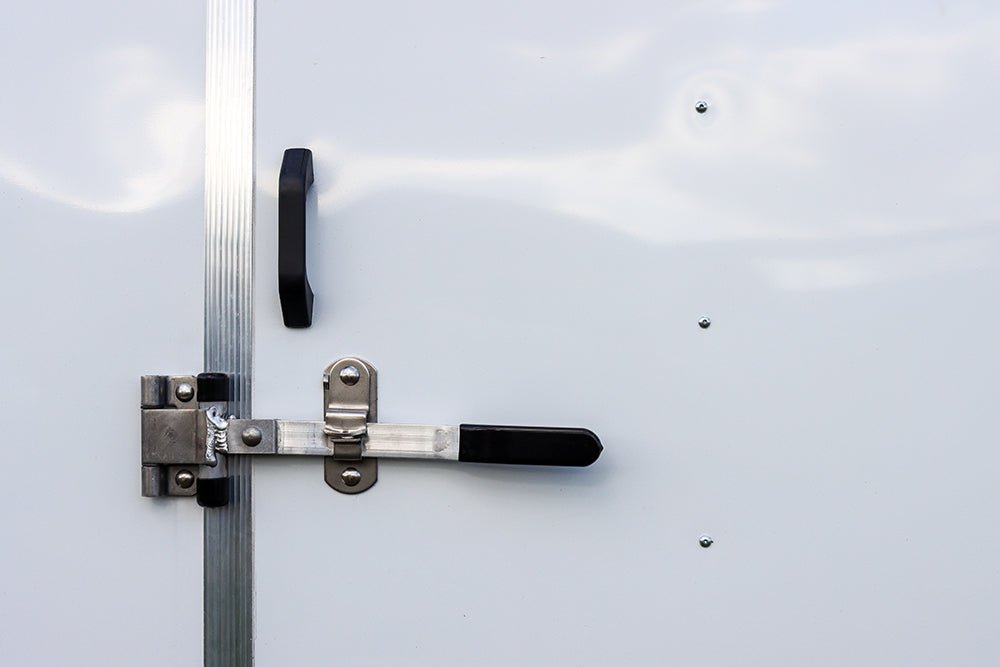 Big White Enclosed Trailer