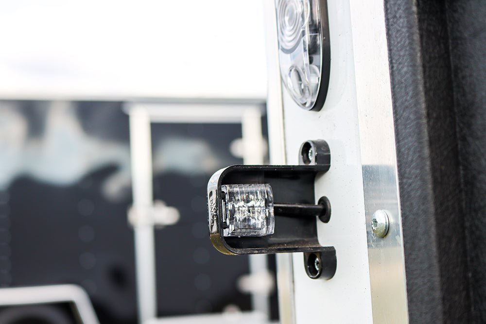 Big White Enclosed Trailer