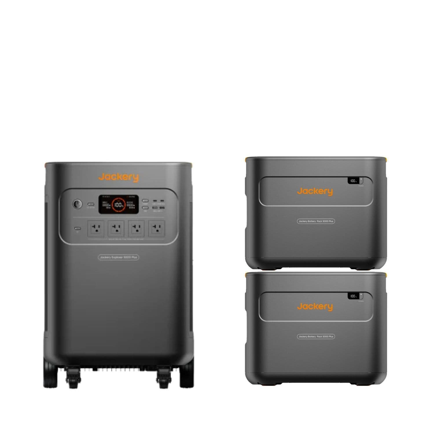 Jackery Explorer 5000 Plus Whole-Home Backup | 5040Wh | 7200W | 4000W Solar Input