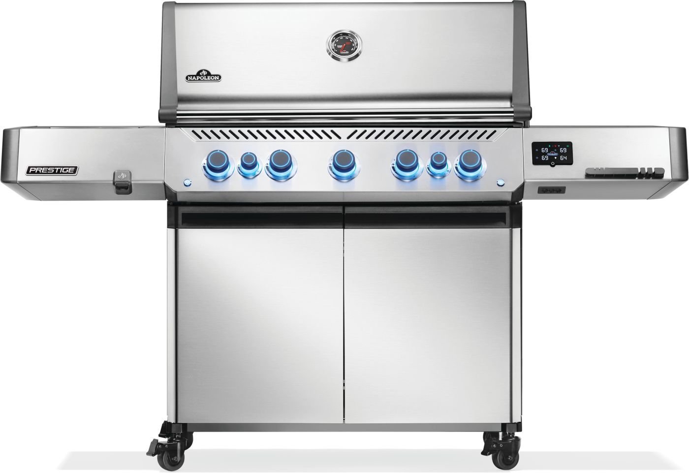 Napoleon Prestige 665 Connected, Gas Grill with Infrared Side and Rear Burner