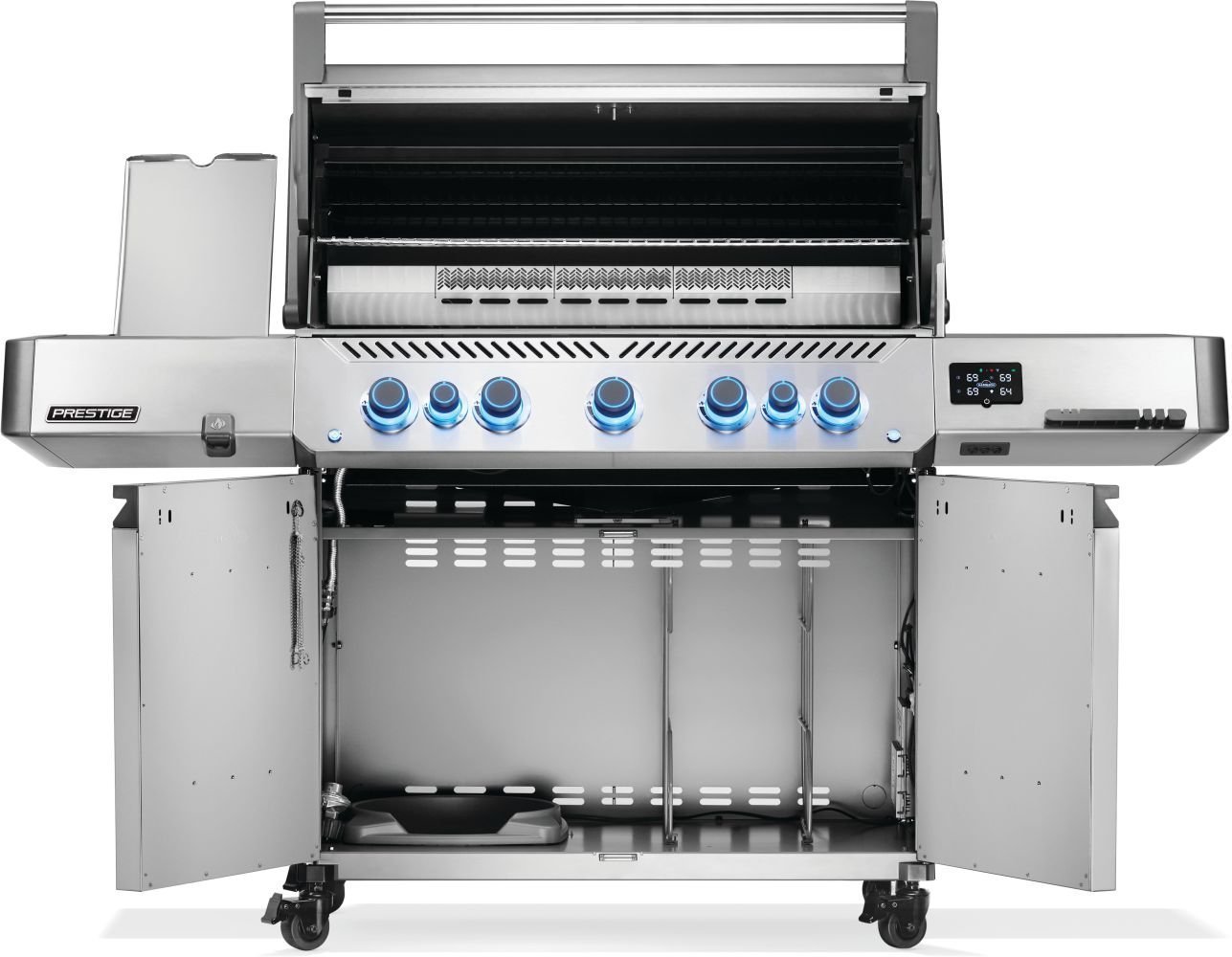 Napoleon Prestige 665 Connected, Gas Grill with Infrared Side and Rear Burner