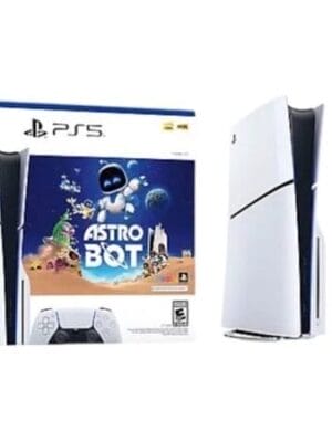 Sony PlayStation 5 PS5 Blu-Ray Astro Bot Slim Console Bundle (UK Plug)