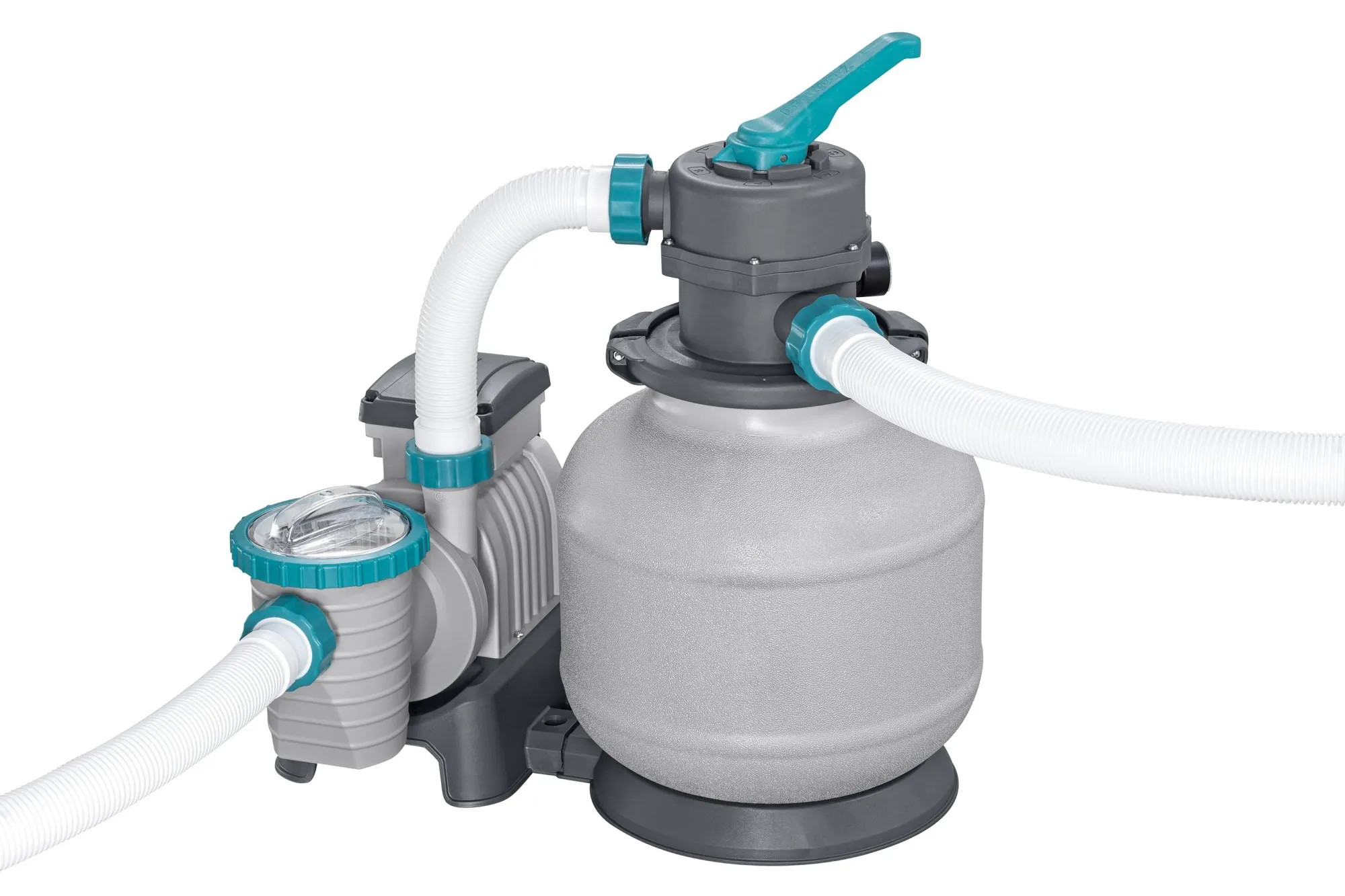 Bestway APX 365 22’x52″ Round Above Ground Swimming Pool Set with Pump and Ladder