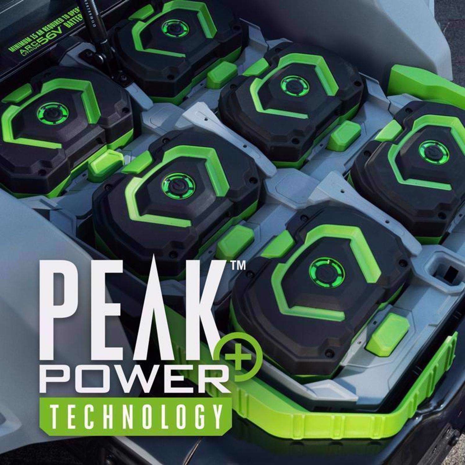 EGO Power+ Z6 ZT5207L 52 in. 56 V Battery Zero Turn Riding Mower Kit (Battery & Charger) W/ SIX 12.0 AH BATTERIES