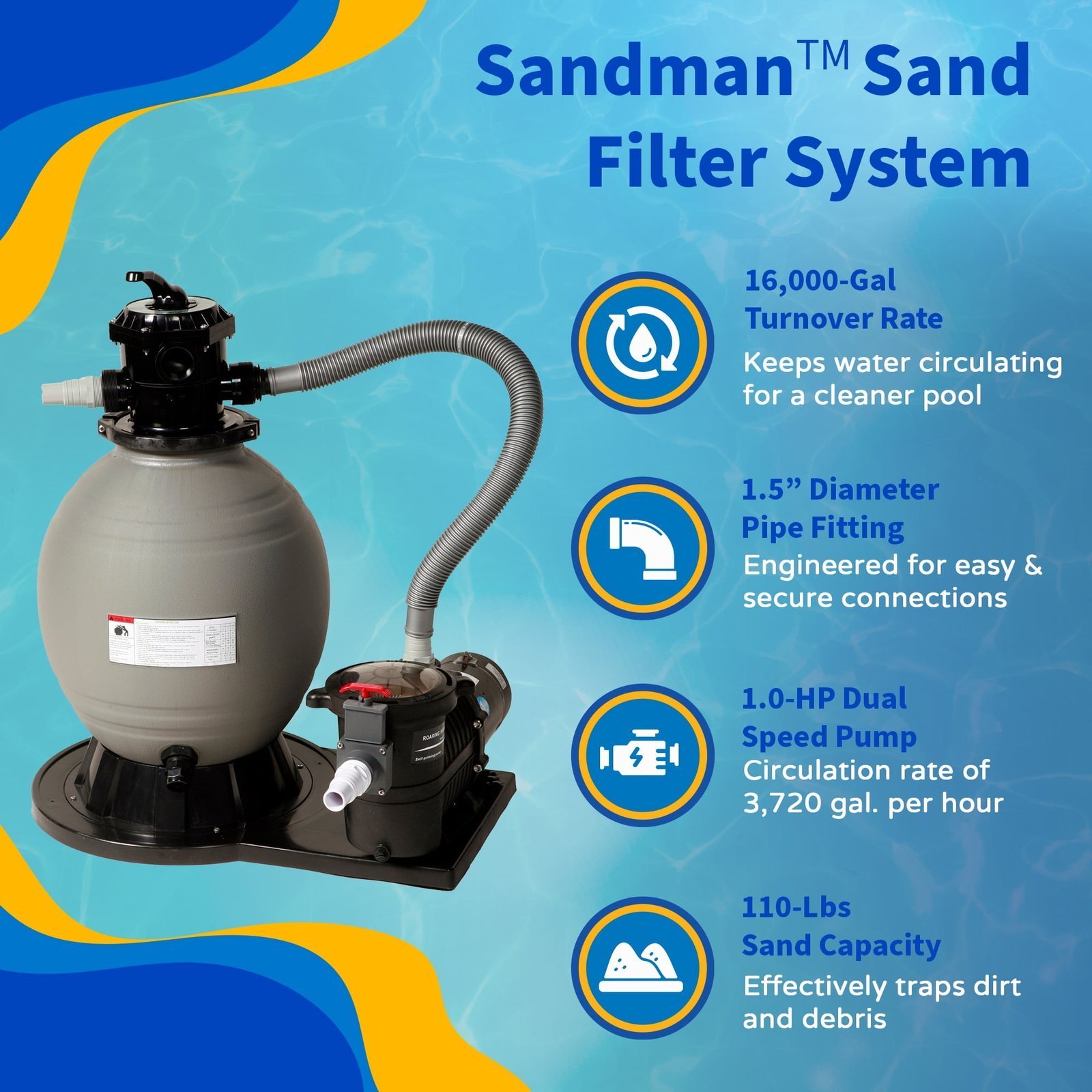 Belize 12-ft x 24-ft Oval 52-in Deep 6-in Top Rail Metal Wall Swimming Pool Package