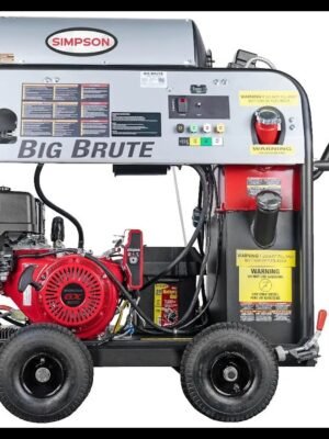 Simpson BB65106 Big Brute Professional 4000 PSI (Gas-Hot Water) Pressure Washer - UK Fast Gas