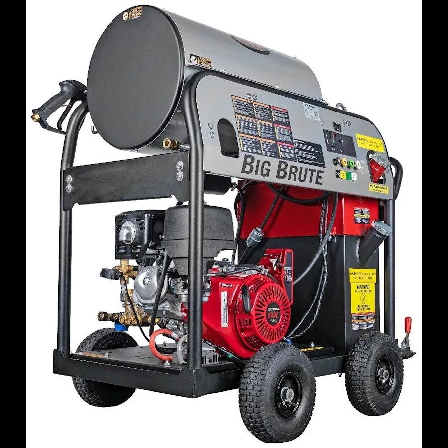 Simpson BB65106 Big Brute Professional 4000 PSI (Gas-Hot Water) Pressure Washer - UK Fast Gas