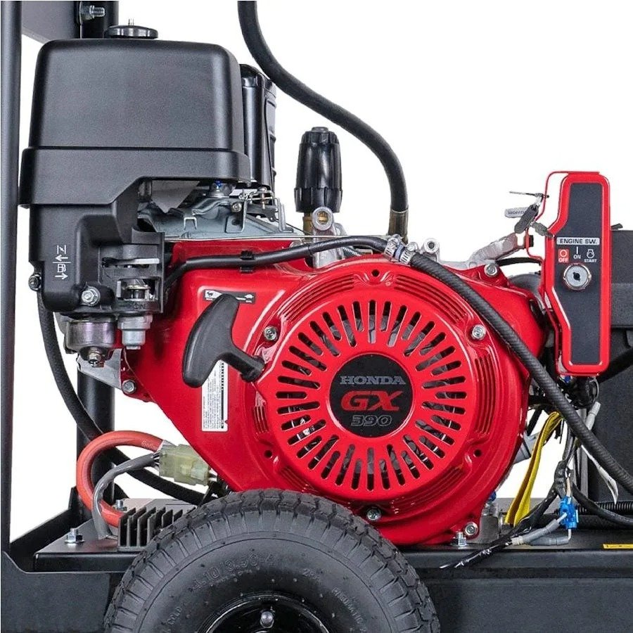 Simpson BB65106 Big Brute Professional 4000 PSI (Gas-Hot Water) Pressure Washer - UK Fast Gas