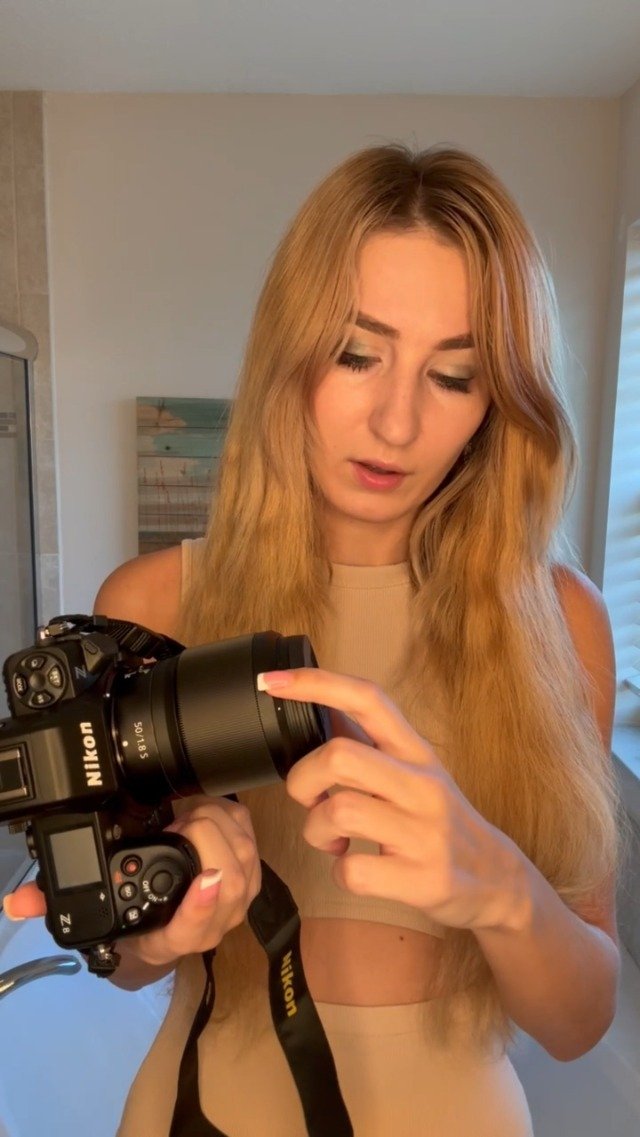 Nikon Z8 Professional Full Frame Mirrorless 8K Video & Stills Hybrid FX Camera + EN-EL15C Battery + 64GB Memory Card+ Photo Editing Software