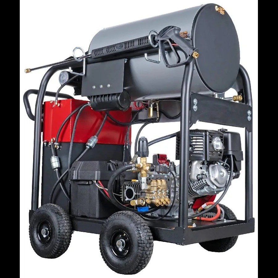 Simpson BB65106 Big Brute Professional 4000 PSI (Gas-Hot Water) Pressure Washer - UK Fast Gas