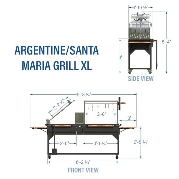 Argentine/Santa Maria Grill XL