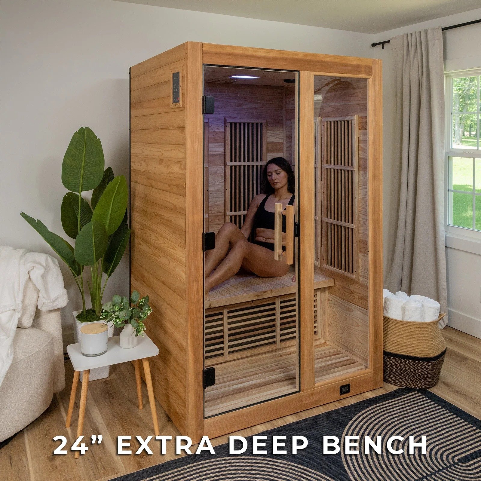Rylan Indoor Infrared Sauna – 2 Person