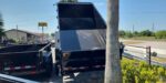 14 Foot Big Tex Heavy Duty Low Profile with Spreader Gate Black Dump Trailer (14LP-14BK6-P3)