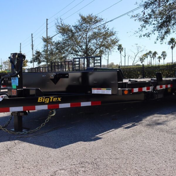 14 Foot Big Tex Heavy Duty with Full Tilt Bed Black Equipment Trailer (14FT-20BK)
