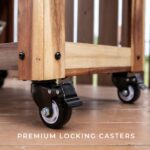 100 Quart Patio Cooler - Acacia
