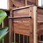 100 Quart Patio Cooler - Acacia