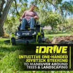 80V Max HP Lithium 54″ Brushless Electric Zero Turn Lawn Mower