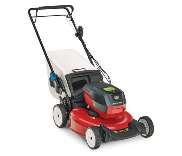 21 in. Recycler SmartStow 60-Volt Lithium-Ion Brushless Cordless Battery Walk Behind Mower RWD 5.0 Ah w/ Battery&Charger