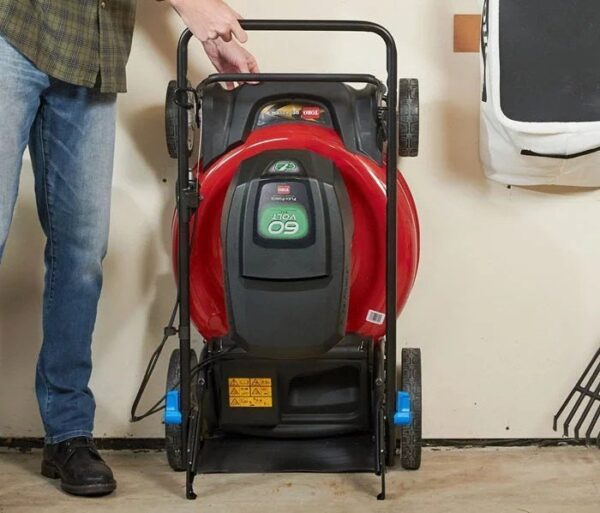 21 in. Recycler SmartStow 60-Volt Lithium-Ion Brushless Cordless Battery Walk Behind Mower RWD 5.0 Ah w/ Battery&Charger