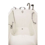Avora Bath Walk in Left Hand Soaker Mobility Tub 55X33X41