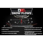 Detail K2 Summit II 88 x 26 Custom Mount Snow Plow Kit – SUMM8826