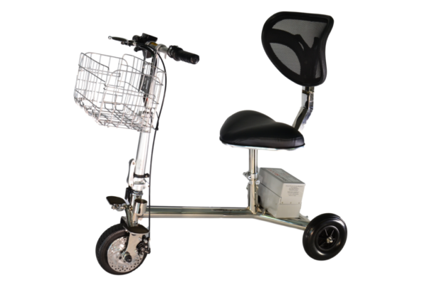 SmartScoot Lightweight Three Wheel Folding Mobility Scooter