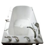 Wheelchair Accessible Avora Bath Walk in Right Hand Soaker Tub